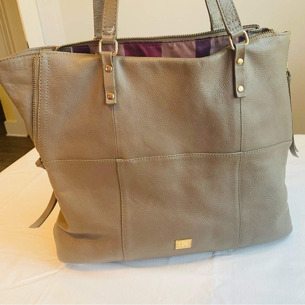 Kooba Gray Shoulder Bag - Picture 2 of 11